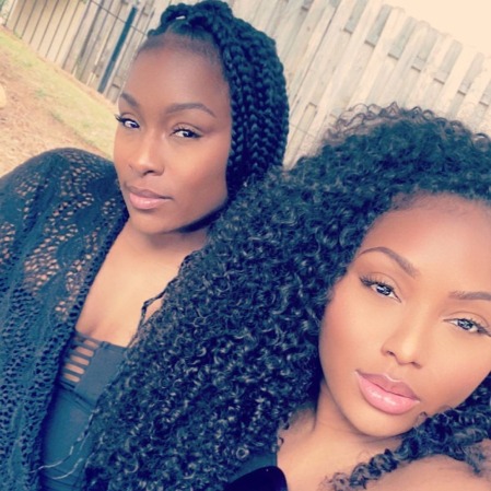 Bria Epps and her mother Yolanda Sharp looks similar.